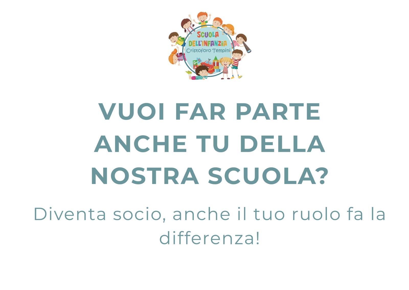 diventa socio scuola materna